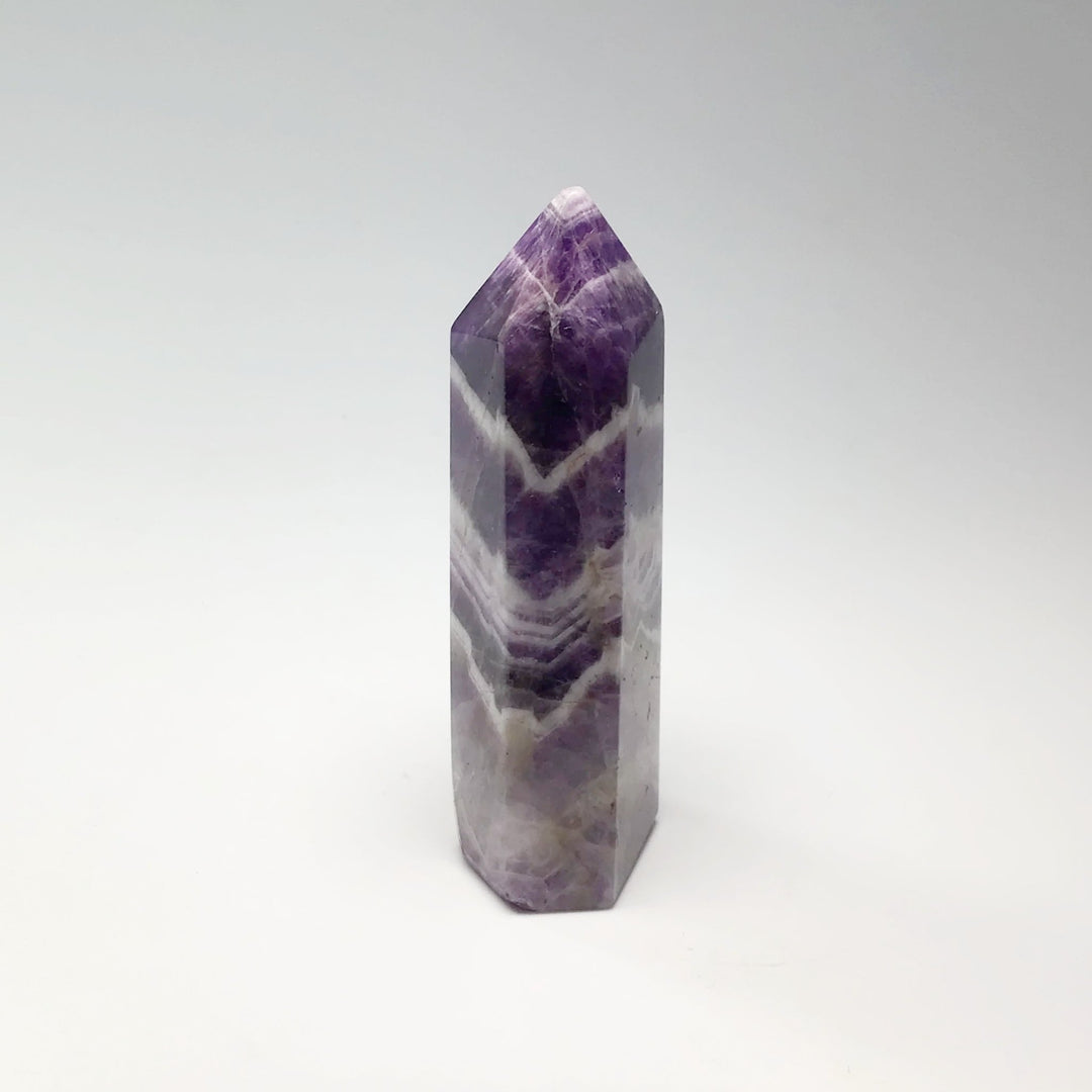Chevron Amethyst Point - Rocks and Gems Canada