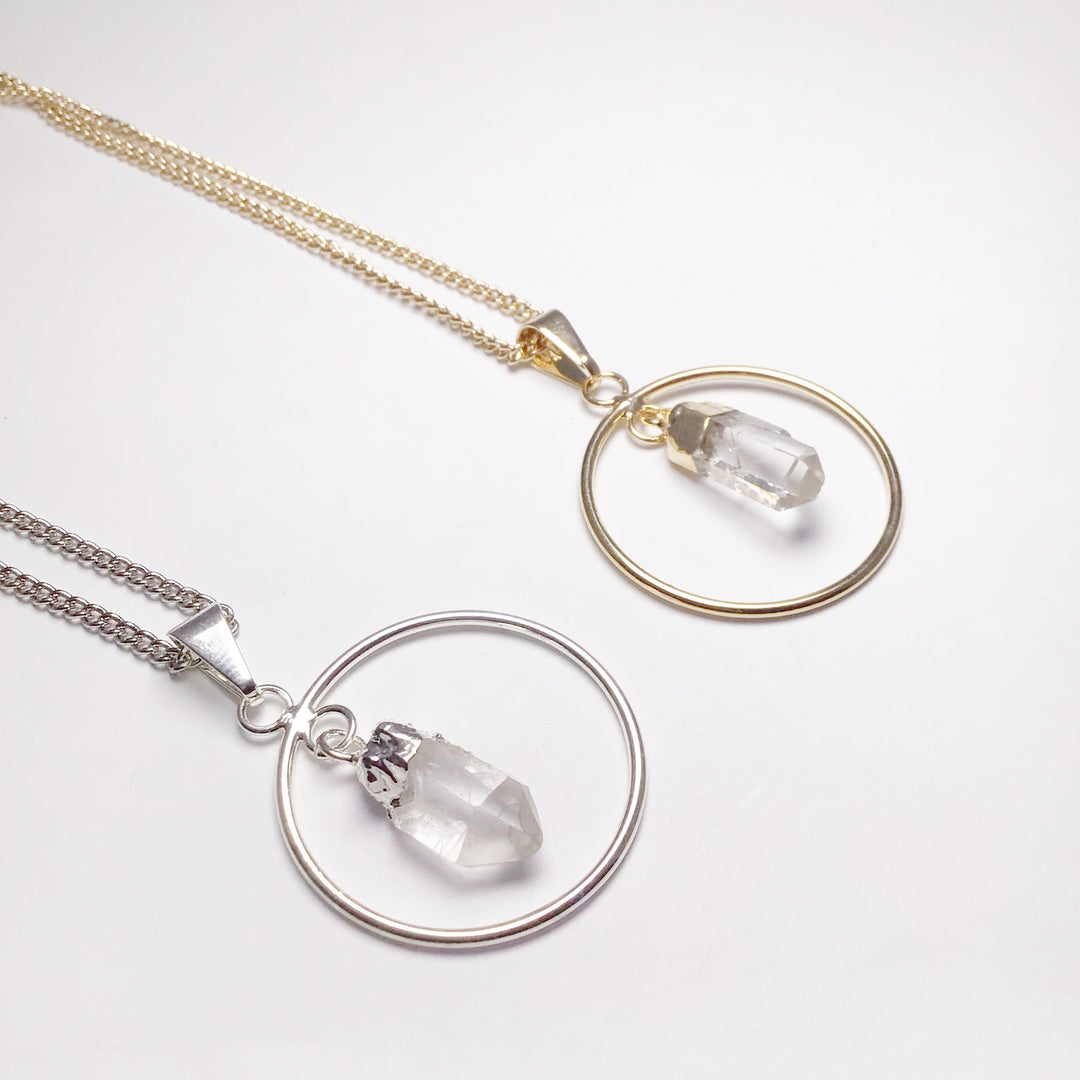 Quartz Necklace - Rocks and Gems Canada