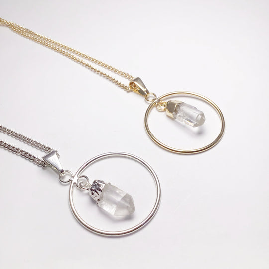 Quartz Necklace - Rocks and Gems Canada