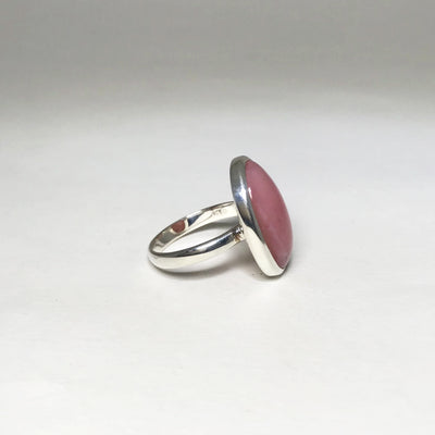 Pink Peruvian Opal Ring