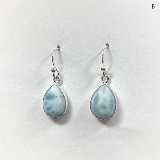 Larimar Dangle Earrings