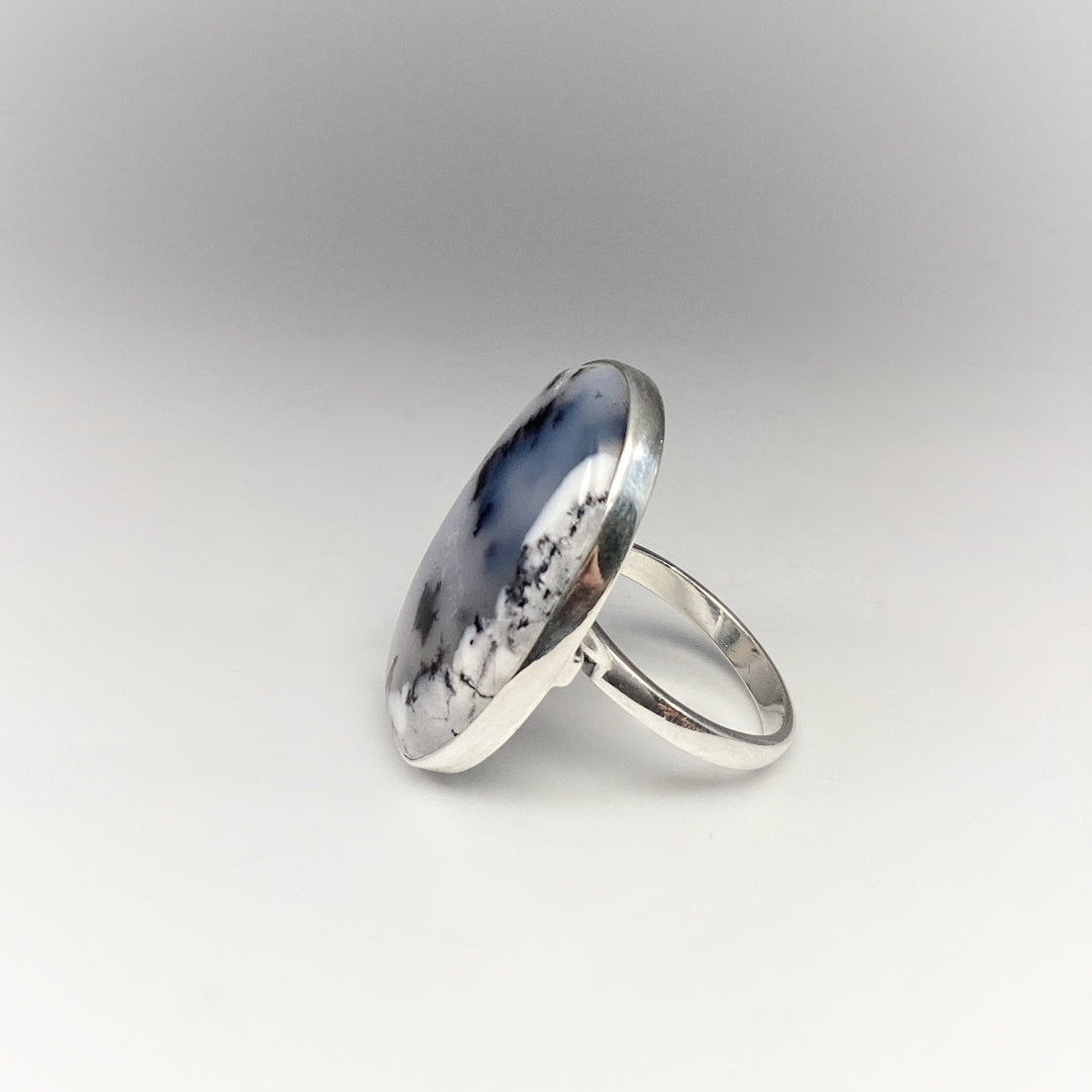 Dendritic Opal Ring - Rocks and Gems Canada