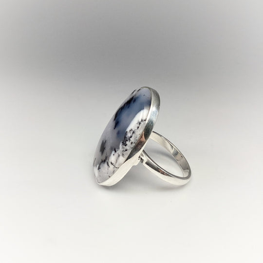 Dendritic Opal Ring - Rocks and Gems Canada