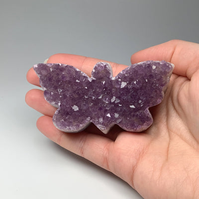 Amethyst Butterfly Druze Cluster