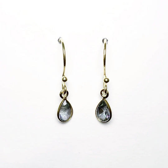 Mystic Topaz Dangle Earrings - Rocks and Gems Canada