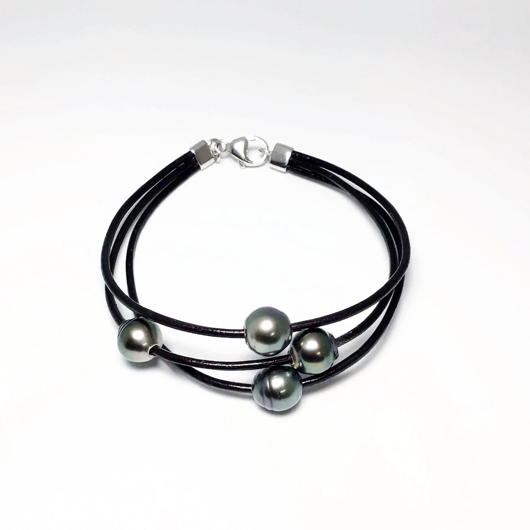 Tahitian Pearl Bracelet - Rocks and Gems Canada