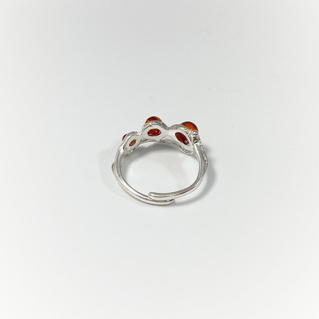 Cognac Amber Ring - Rocks and Gems Canada