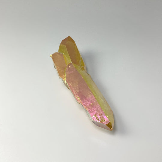 Sunset Aura Quartz Cluster - Rocks and Gems Canada
