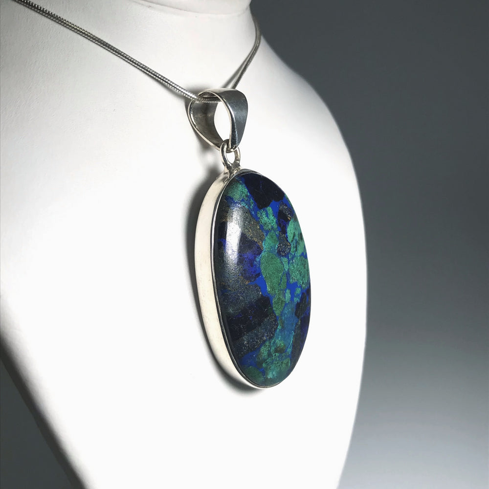 Azurite-Malachite Pendant