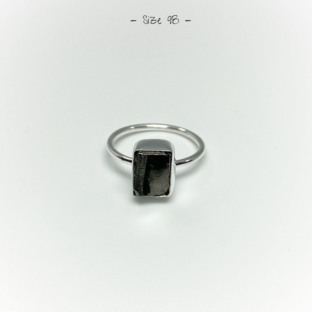Raw Elite Shungite Ring - Rocks and Gems Canada
