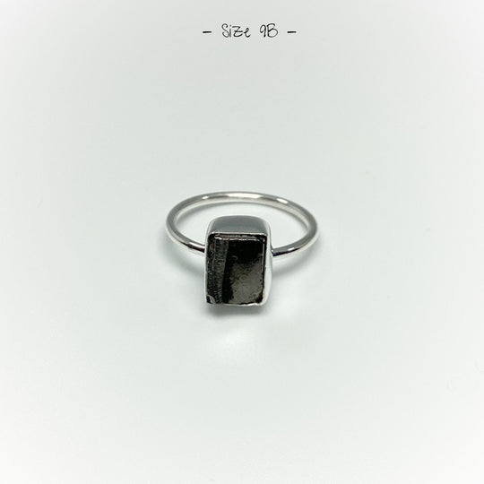 Raw Elite Shungite Ring - Rocks and Gems Canada