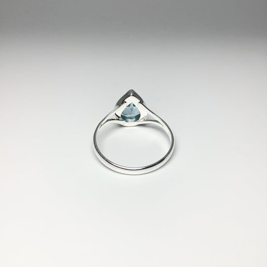 Blue Topaz Ring - Rocks and Gems Canada