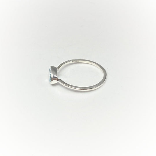 Blue Topaz Ring - Rocks and Gems Canada