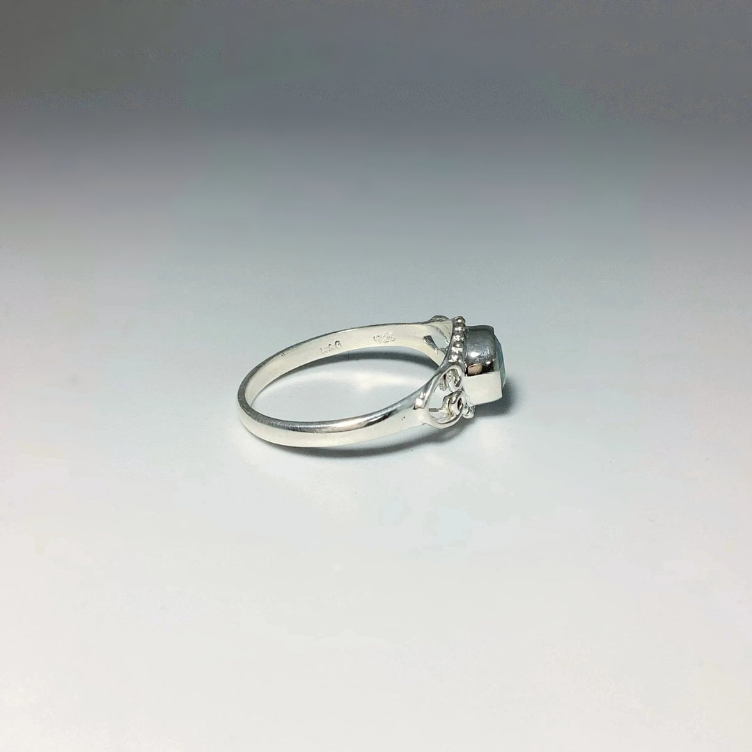 Faceted Ethiopian Fire Opal Ring - Rocks and Gems Canada