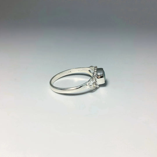 Faceted Ethiopian Fire Opal Ring - Rocks and Gems Canada