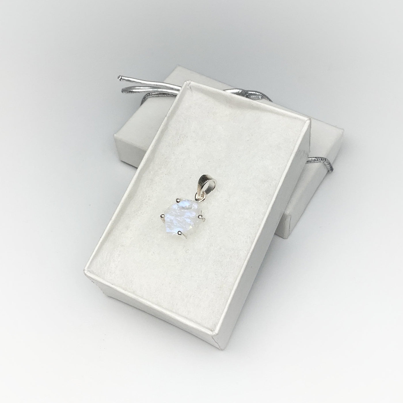 Raw Moonstone Pendant
