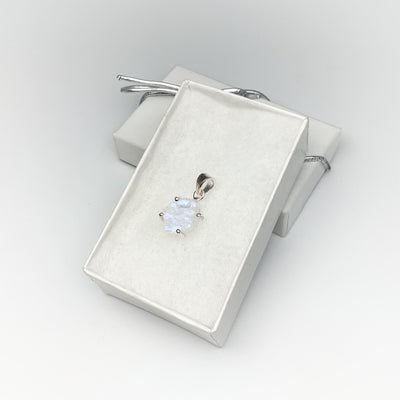 Raw Moonstone Pendant