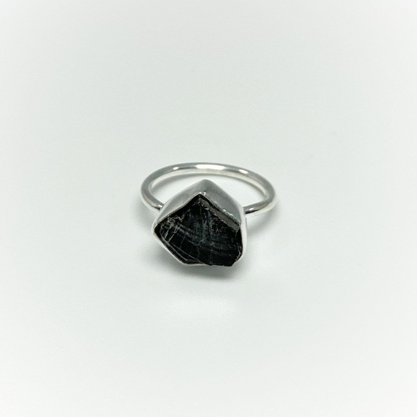 Raw Elite Shungite Ring - Rocks and Gems Canada