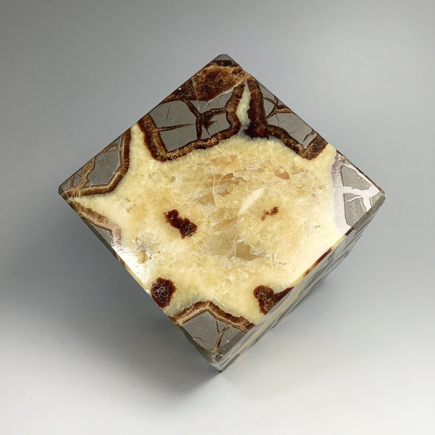 Septarian Large Cube Carving
