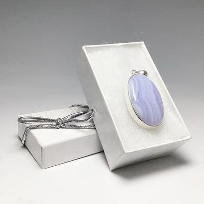 Blue Lace Agate Pendant