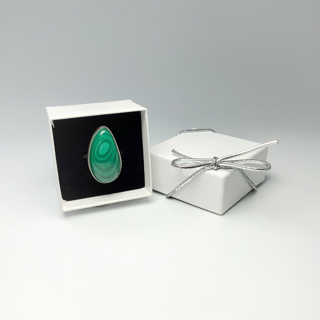 Malachite Ring - Rocks and Gems Canada