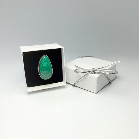 Malachite Ring - Rocks and Gems Canada