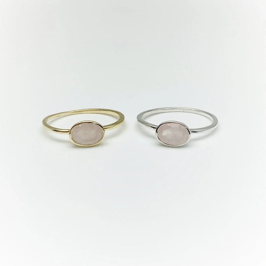 Rose Quartz Ring - Rocks and Gems Canada