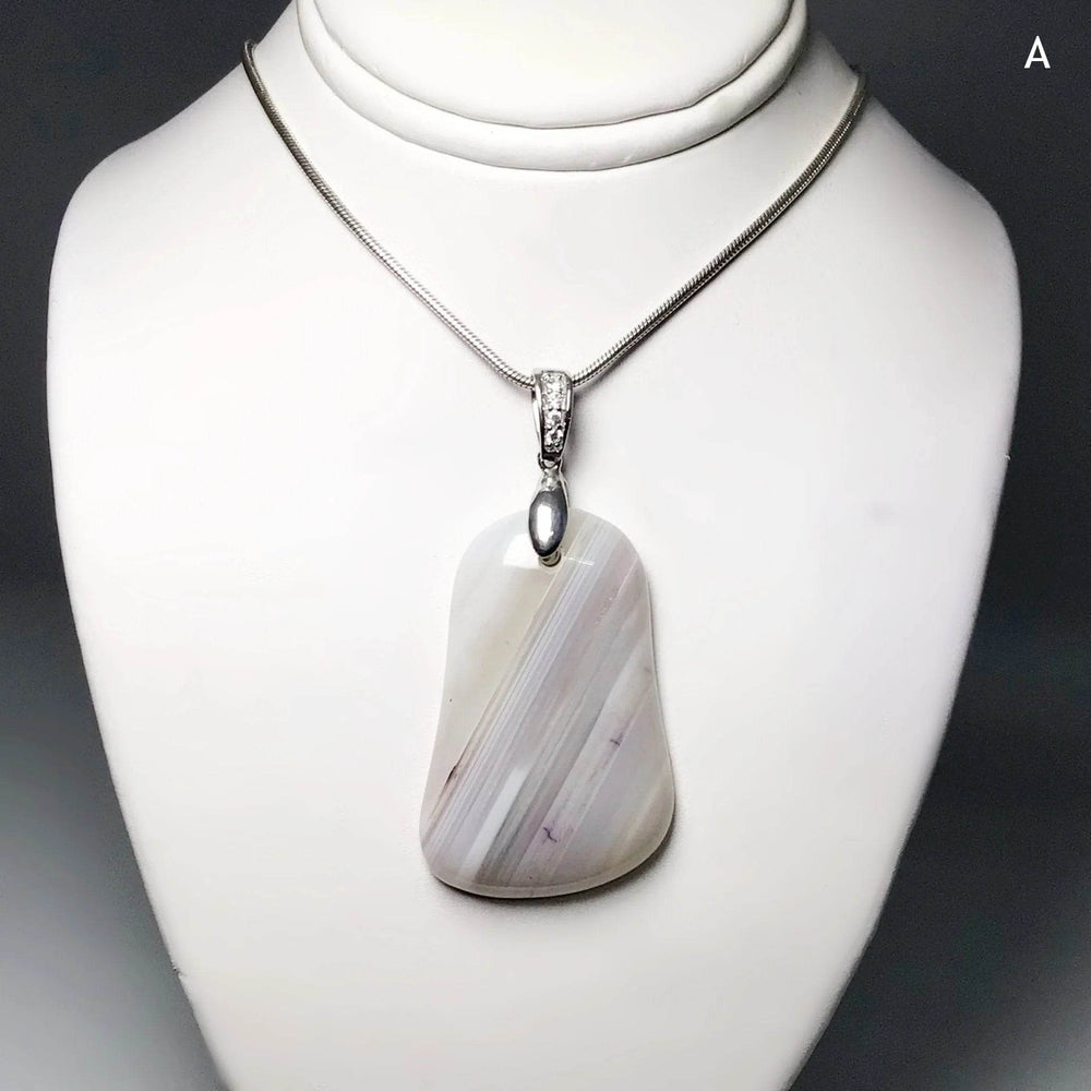 Natural Agate Pendant - Rocks and Gems Canada