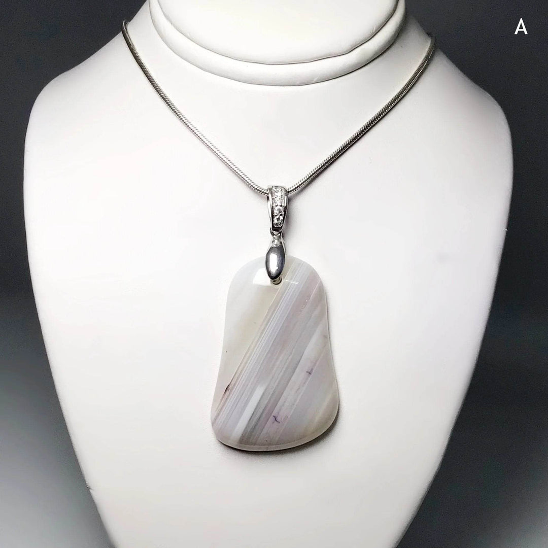 Natural Agate Pendant - Rocks and Gems Canada