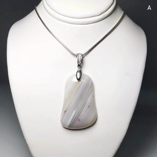 Natural Agate Pendant - Rocks and Gems Canada
