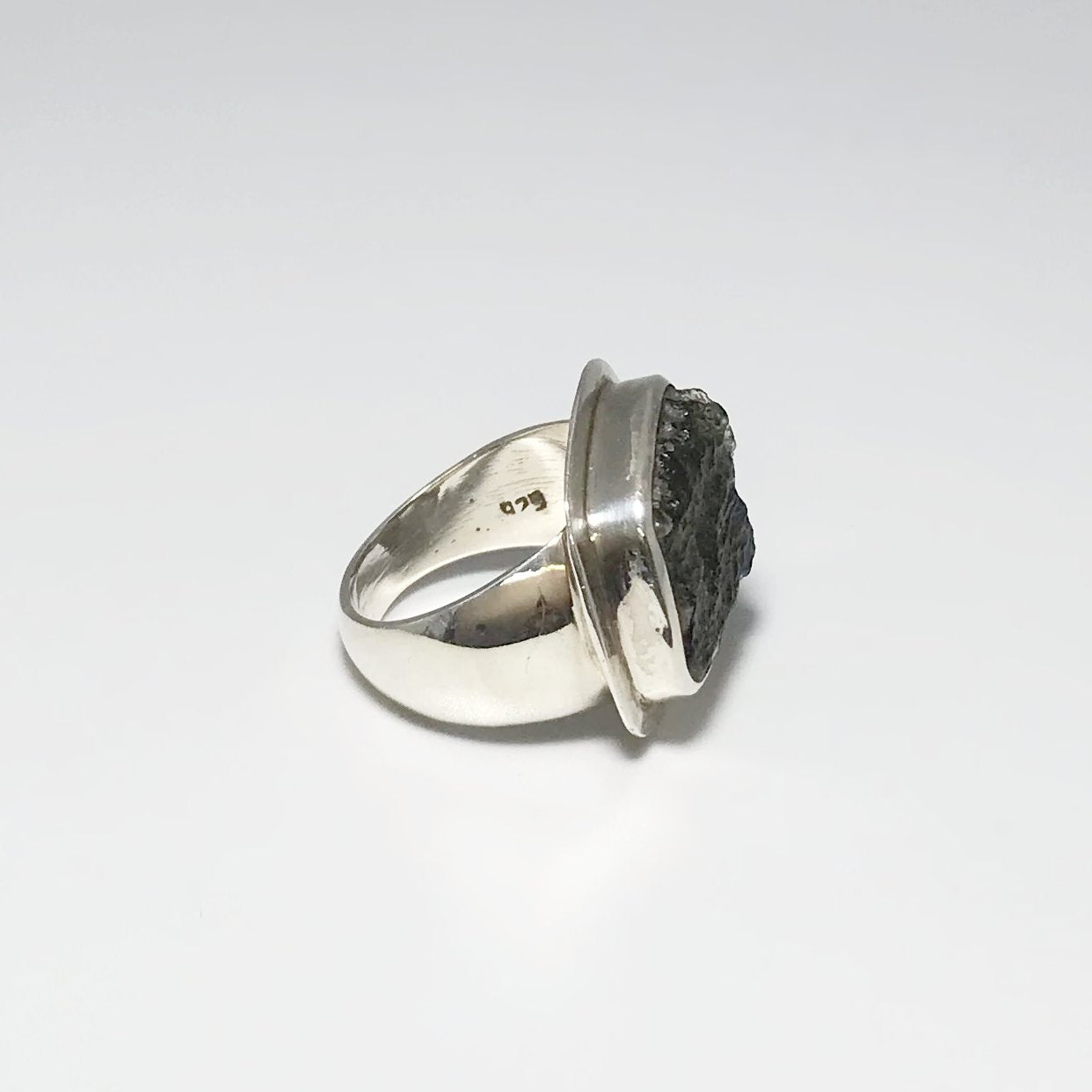 Moldavite Ring