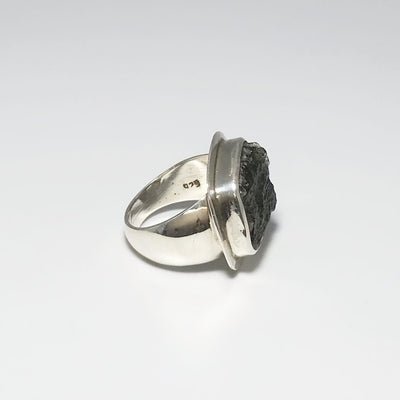 Moldavite Ring