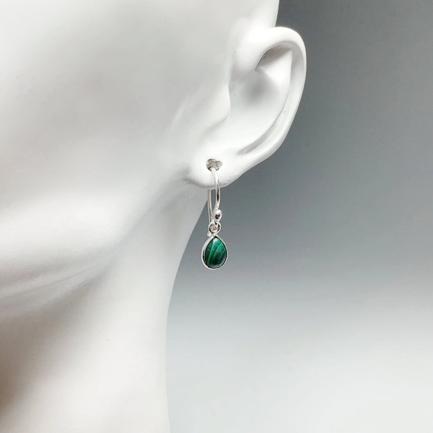 Malachite Dangle Earrings