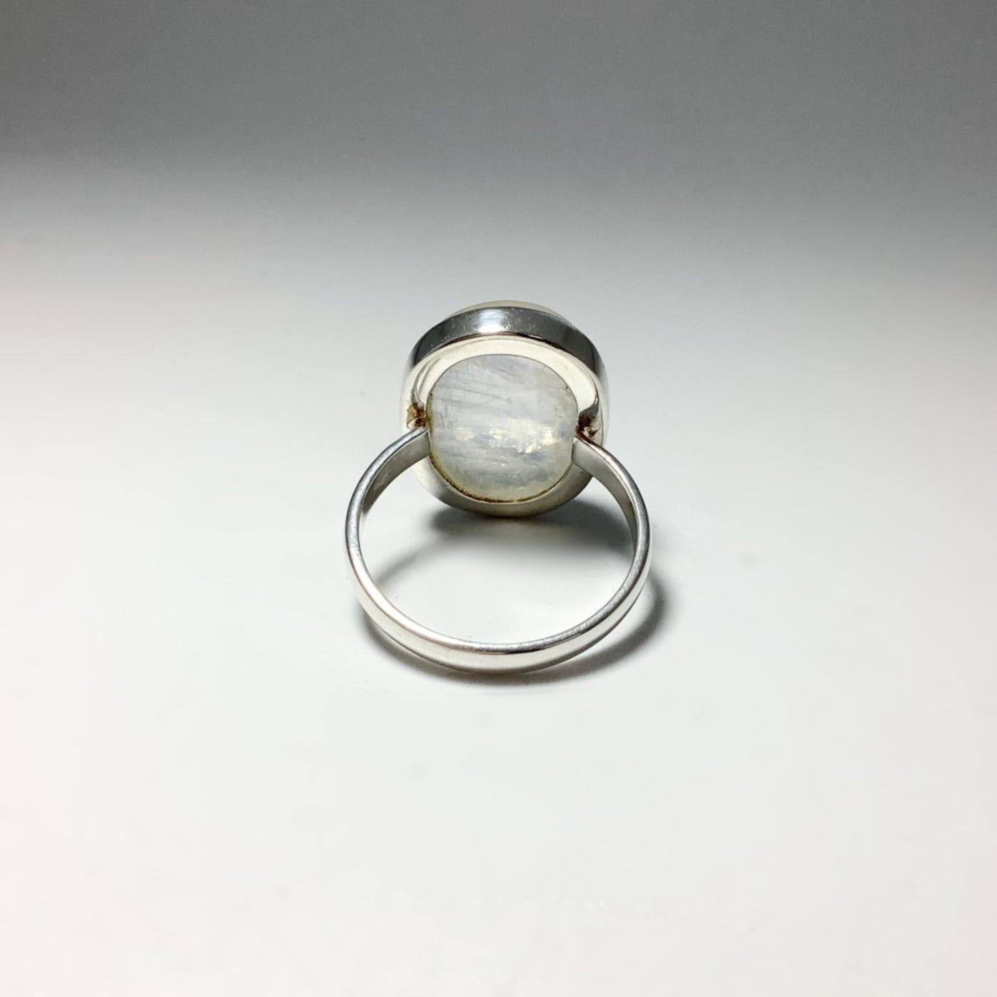 Rainbow Moonstone Ring - Size 9