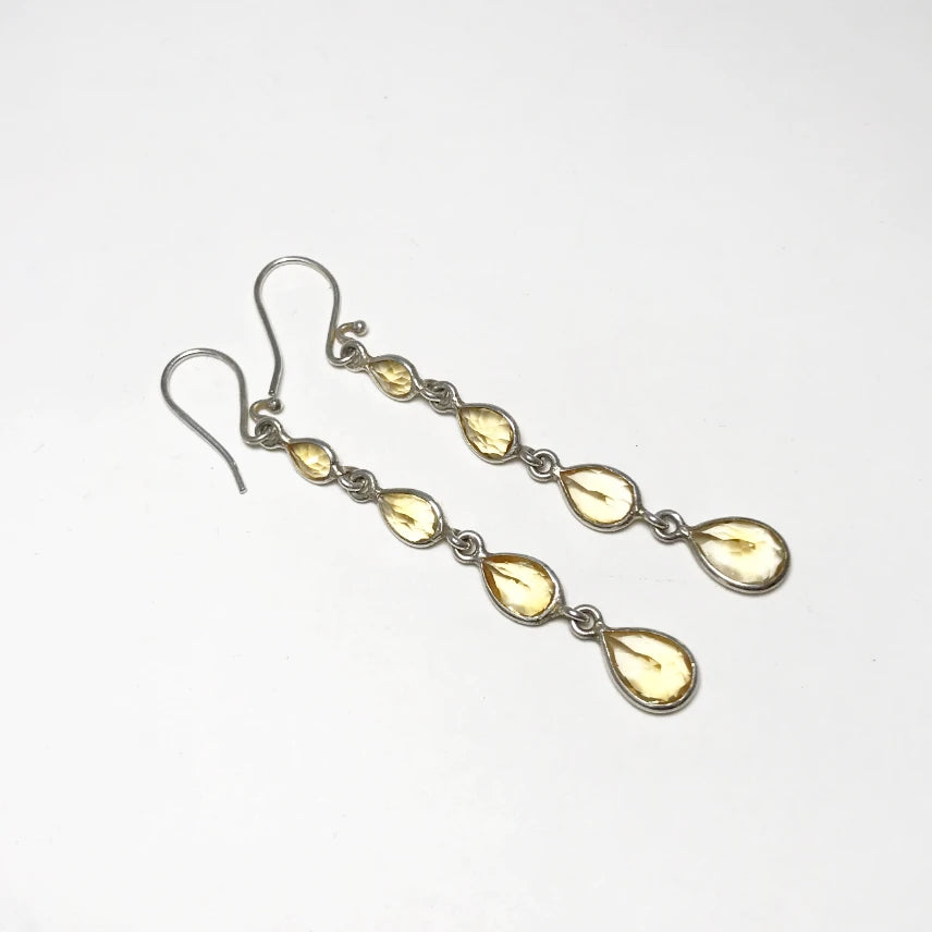 Citrine Dangle Earrings