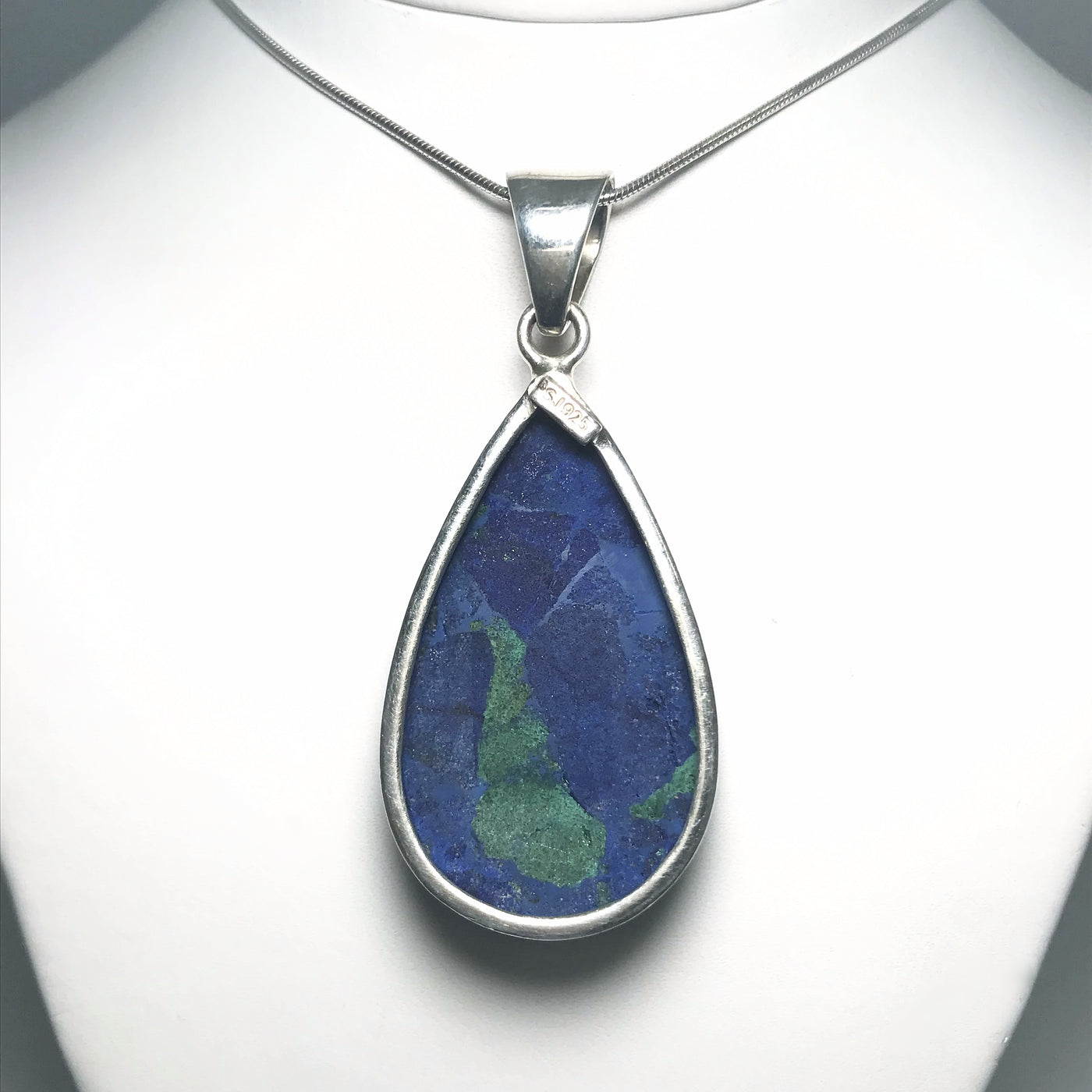 Azurite-Malachite Pendant