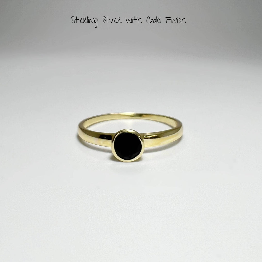 Black Onyx Ring - Rocks and Gems Canada
