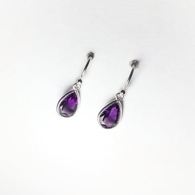 Amethyst Dangle Earrings