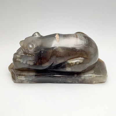 Alberta Jade Bear Carving - Mother and Cub