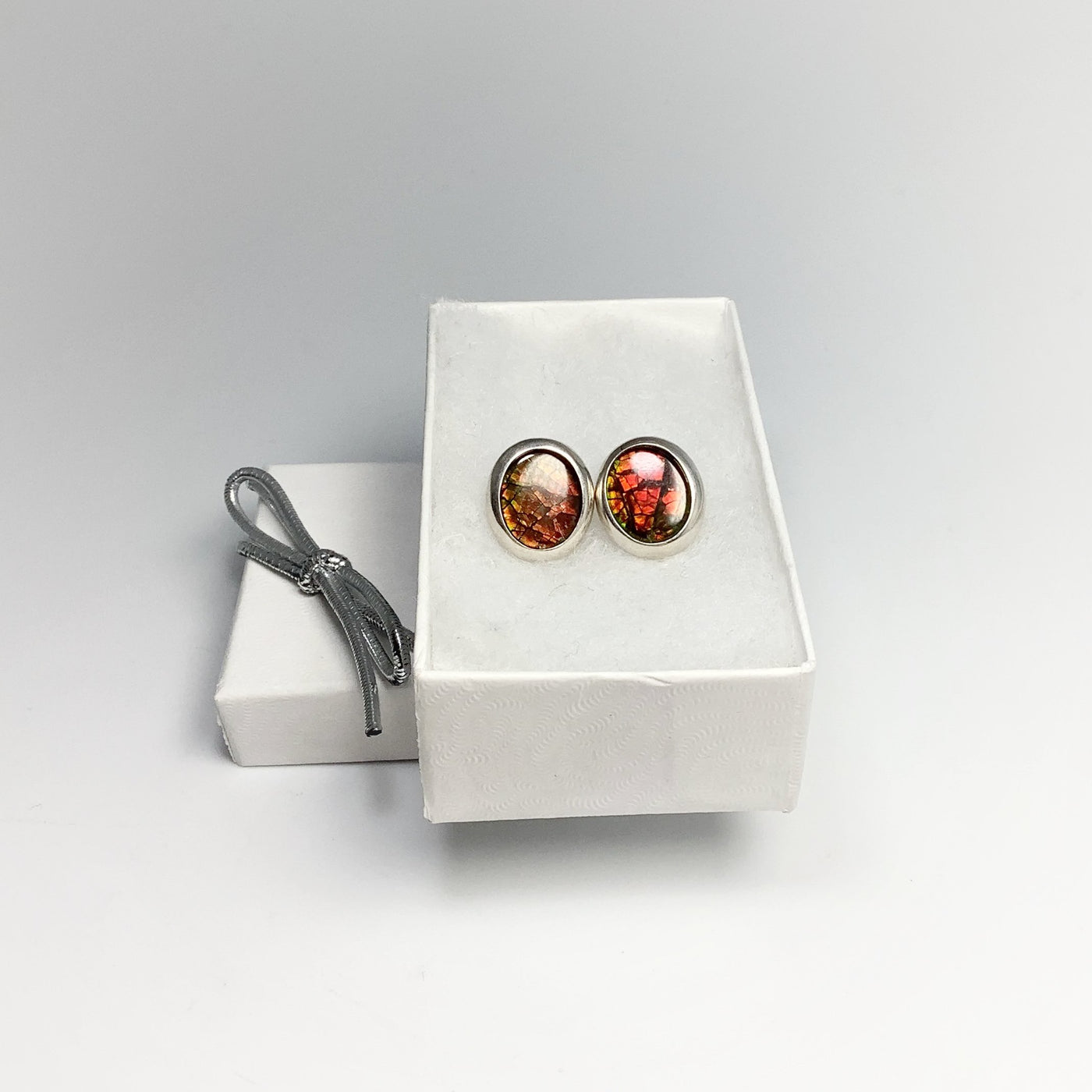 Alberta Ammolite Stud Earrings