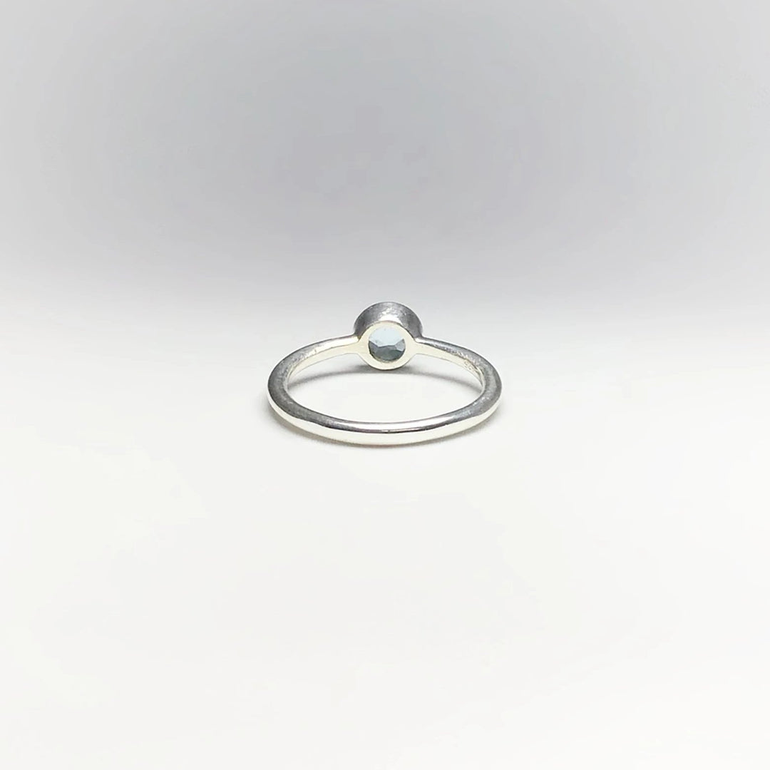 Blue Topaz Ring - Rocks and Gems Canada