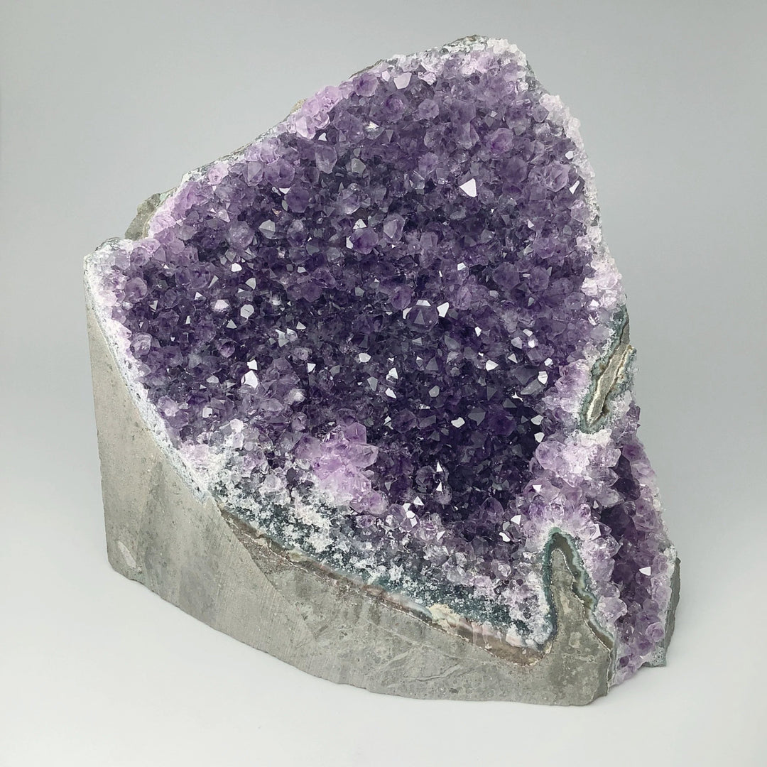 Amethyst Druze Cluster Stand Up - Rocks and Gems Canada