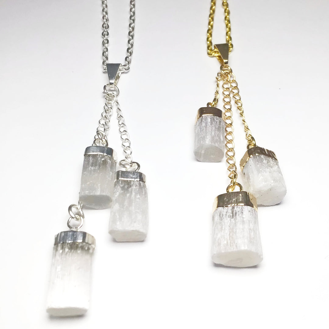 Selenite Necklace - Rocks and Gems Canada
