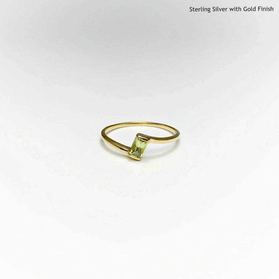 Peridot Ring - Rocks and Gems Canada