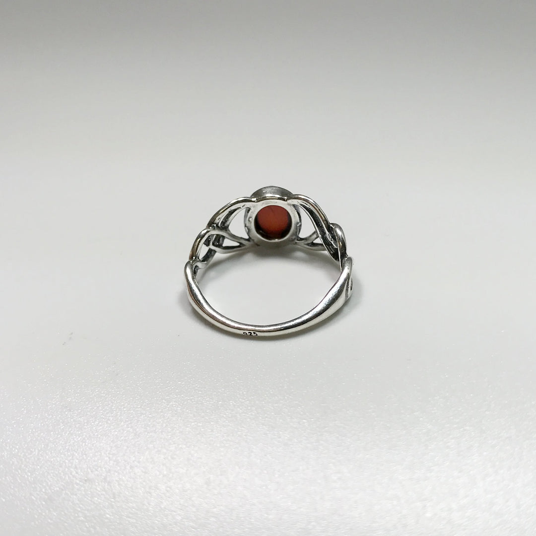 Cognac Amber Ring - Rocks and Gems Canada