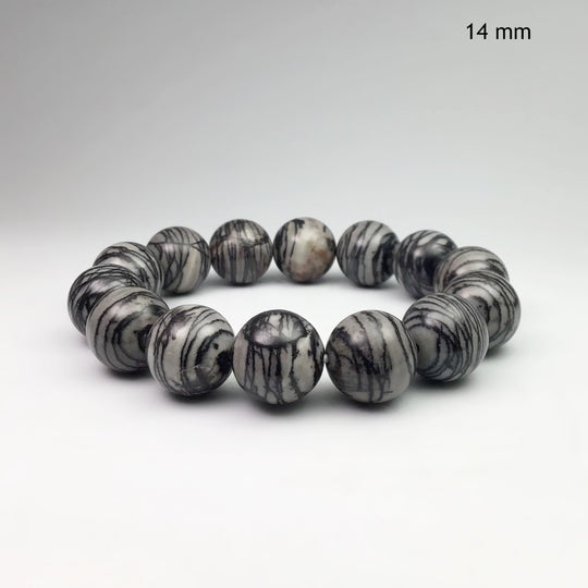 Web Jasper Beaded Bracelet - Rocks and Gems Canada