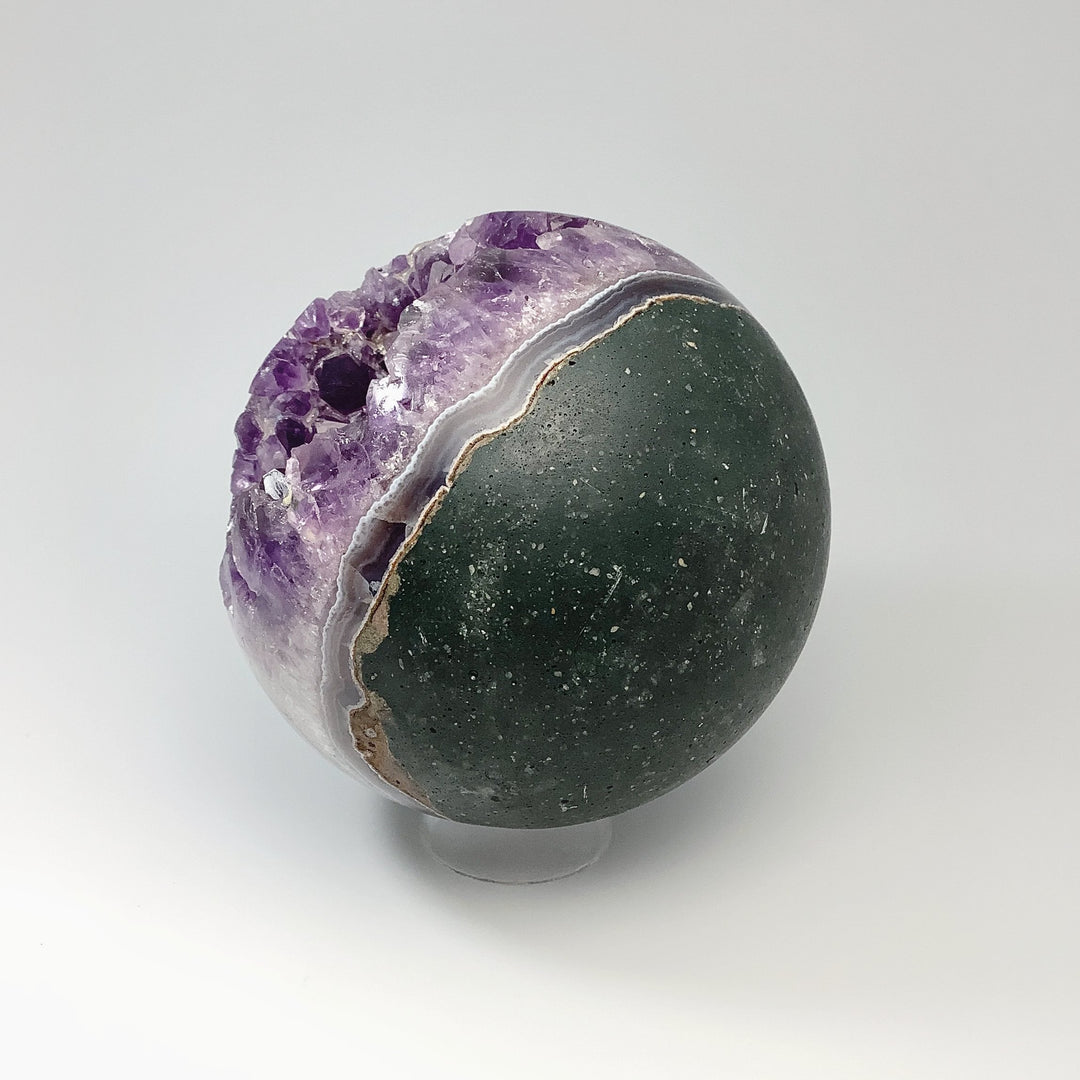 Amethyst Geode Sphere - Rocks and Gems Canada