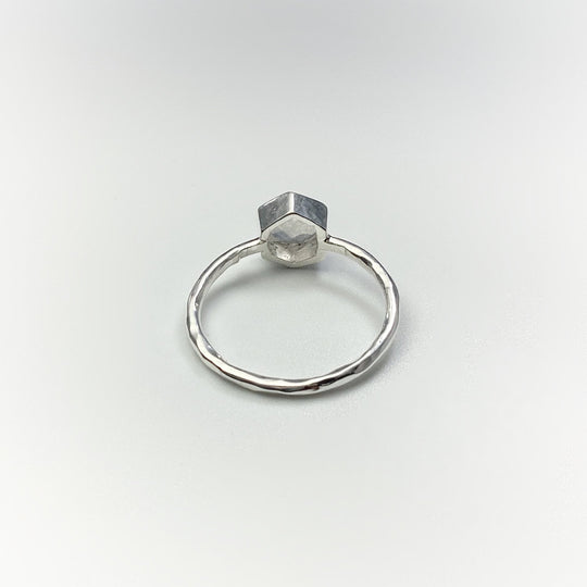 Rainbow Moonstone Ring - Rocks and Gems Canada