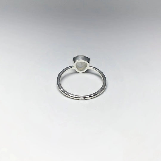 Rainbow Moonstone Ring - Rocks and Gems Canada