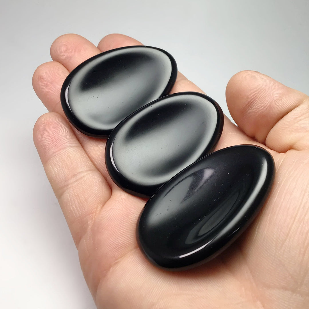 Worry Stone - Obsidian - Rocks and Gems Canada